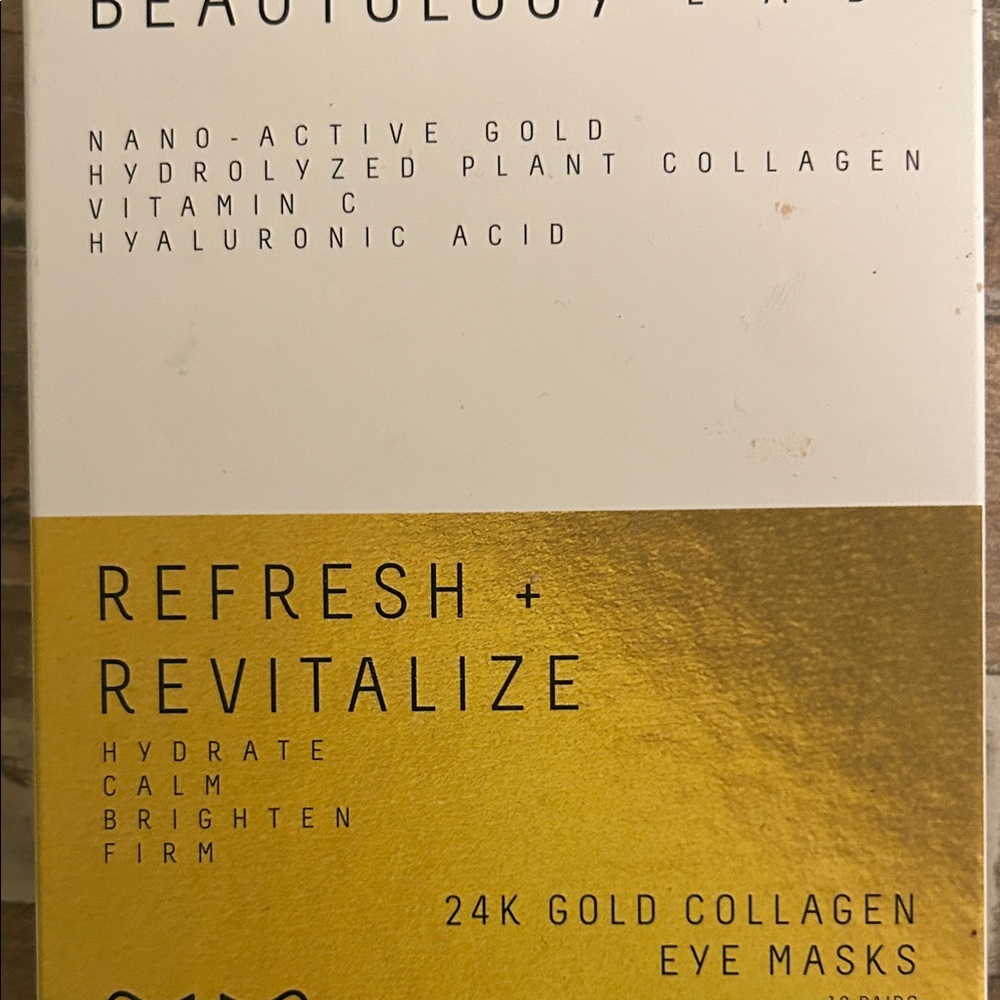 Refresh & Revitalize 24K Gold Collagen Masks 8 pairs - Picture 5 of 5